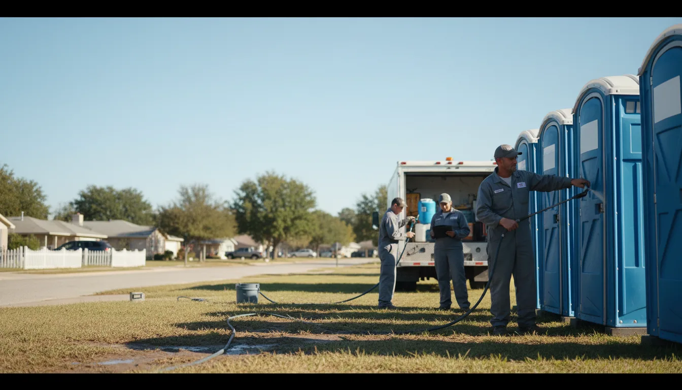 Long-Term Portable Toilet Rental in Troy Grove, IL near me